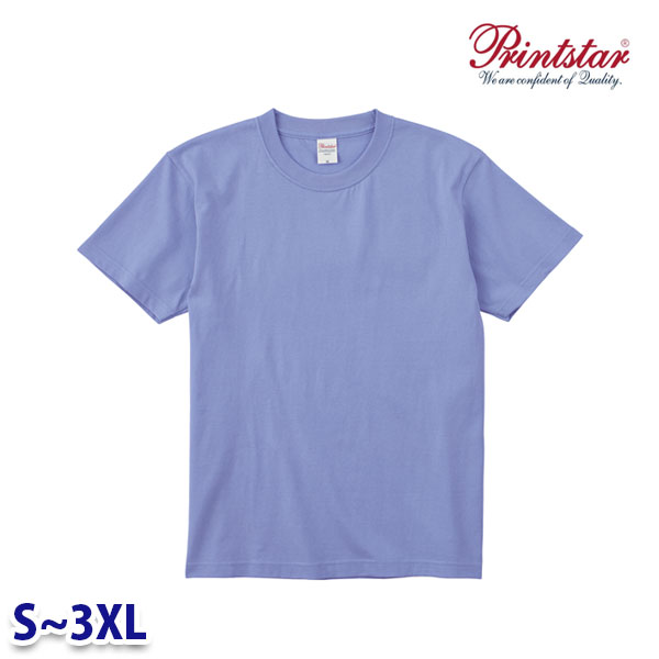 Printstar プリントスター TOMS トムス 男女兼用 無地 00148-HVT 【ダスティブルー】(S~3XL) 7.4オンス スーパーヘビーTシャツ TOMS t25(4)