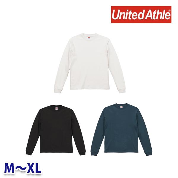 UnitedAthle ユナイテッドアスレ/5226-01/8.8オンス オーガニックコットン ロングスリーブ Tシャツ(2.1インチリブ) MからXL SALEセール 23A