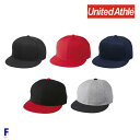 UnitedAthle ユナイテッドアスレ/9664-01/フラットバイザー スナップバック キャップ F フリー SALEセール 23A