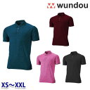 WUNDOU P715 フィットネスポロシャツ〔XSからXXL〕 SALEセール22aw☆別料金で刺繍・プリントもできます