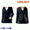 U2137 ジャケット 17号から19号 ユニレディーUNILADY 事務服オフィスウェア