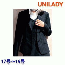 U2932 ジャケット 17号から19号 ユニレディーUNILADY 事務服オフィスウェア