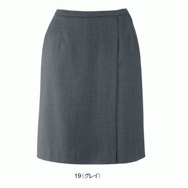 U7530C ラップキュロット 5号から19号 ユニレディーUNILADY 事務服オフィスウェア