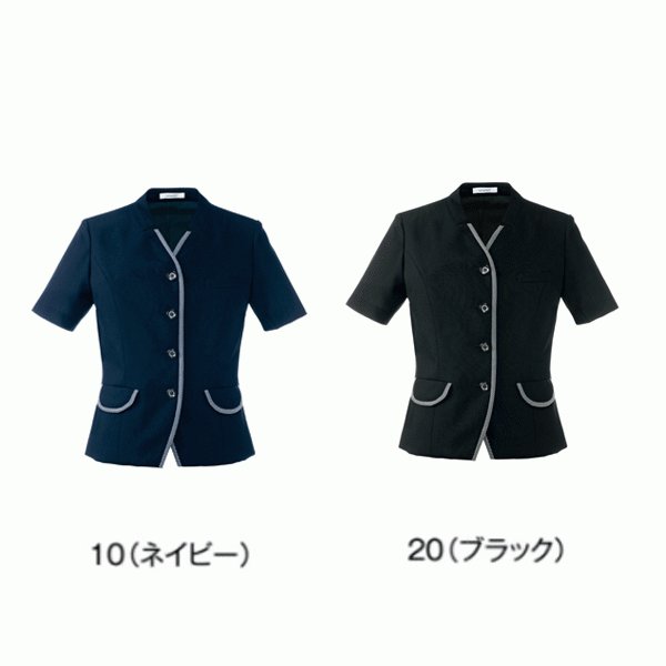 ボンマックス RB4564 半袖ブラウス オーキッド (14) サイズ:15G BONOFFICE