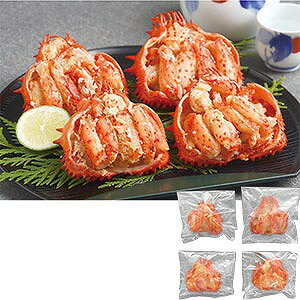 花咲かにの甲羅盛り430266花咲かに甲羅盛り（北海道産）65g×4※特定原材料(かに)を含みます。