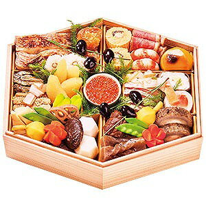 中村楼和風一段2人前21.5×23.7×5.5cm×2段　[限定数10]※一部に（小麦・卵・えび）を含みます。＊お届けは兵庫県の一部のみ（詳しくは商品説明で確認してください）※お届けは12月31日となります。