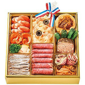 キャピタル東洋亭 本店京乃百年洋食東洋亭洋一段2人前21.5×21.5×5.3cm　[限定数40]※一部に（小麦・卵・乳・えび）を含みます。＊お届けは兵庫県の一部のみ（詳しくは商品説明で確認してください）※お届けは12月31日となります。