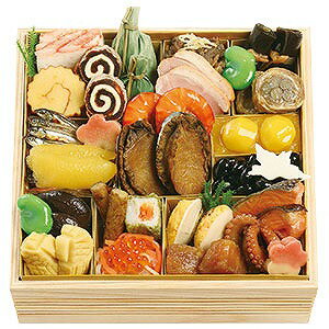 京 伏見 魚三楼和風　一段2人前20.9×20.9×6.3cm　[限定数50]※一部に（小麦・卵・乳・かに・えび）を含む。＊お届けは兵庫県の一部のみ（詳しくは商品説明でご確認下さい）※お届けは12月31日