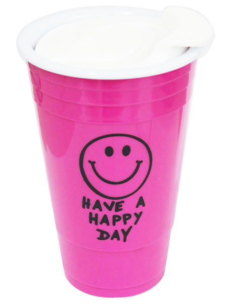 スマイルタンブラー SMILE TUMBLER PINK（タンブラー）