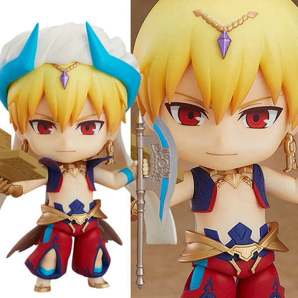 【楽天スーパーセール限定価格】ねんどろいど Fate/Grand Order キャスター/ギルガメッシュ 霊基再臨 Ver. 可動フィギュア