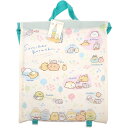 【楽天スーパーセール限定価格】【メール便可】すみっコぐらし ナップリュック アイボリー(4)