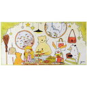 【メール便可】ゆん 海と森のカフェ ミニフェイスタオル 25x50cm 綿100% デザイン おしゃれ
