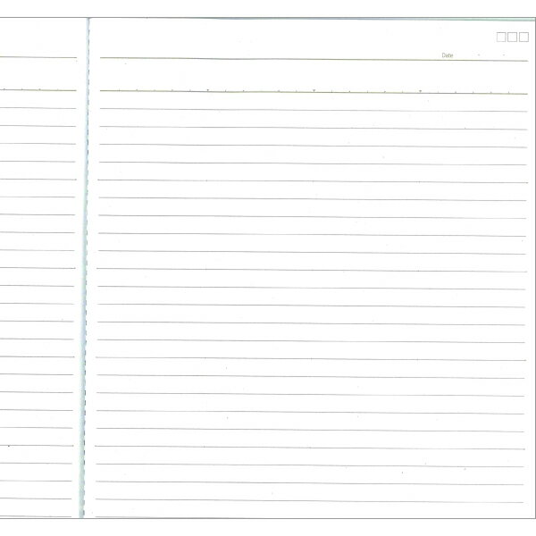 【メール便可】A6 クラフトノート B罫 ラブ&フラワー 60枚