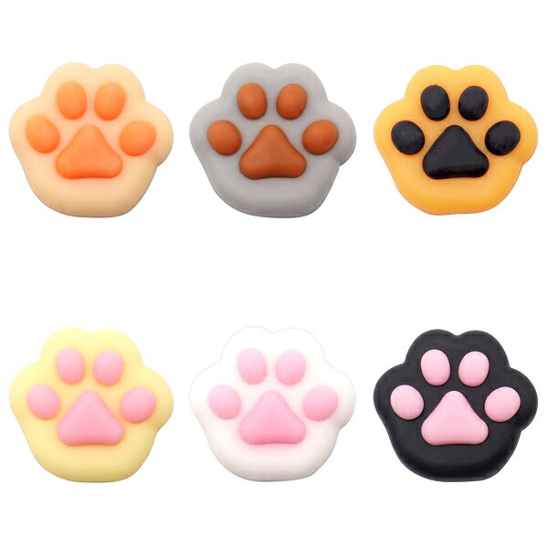 【メール便可】ぷにぷにミニミニ肉球スクイーズ [30個セット］(sy4267) sanyodo-shop-10042808 おもちゃの三洋堂 サンプル画像2