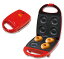 ふっくら焼きドーナツメーカー(Donut Maker)RED【 ドーナツ焼き器 ドーナッツメーカー ヘルシー お菓子 おやつ フッ素樹脂加工 】
