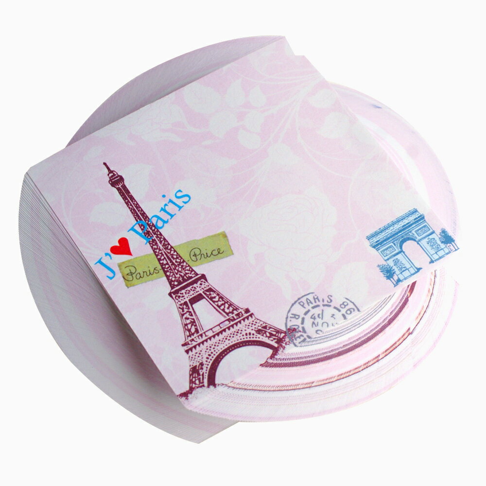 パリ エッフェル塔 スパイラルメモ