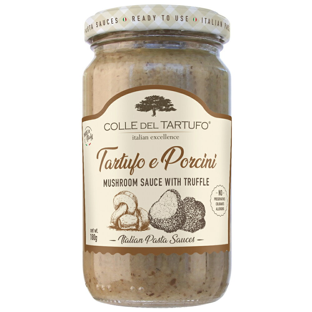 イタリア 土産 コレ・デル・タルトゥフォ COLLE DEL TARTUFO トリュフ ＆ マッシュルーム ソース 【241147】【441211】【5400円以上で送料無料】