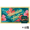 【送料無料】 ハワイ 土産 ハワイアンホースト Hawaiian Host マカデミアナッツチョコレート ハイビスカス 6箱セット【253102】