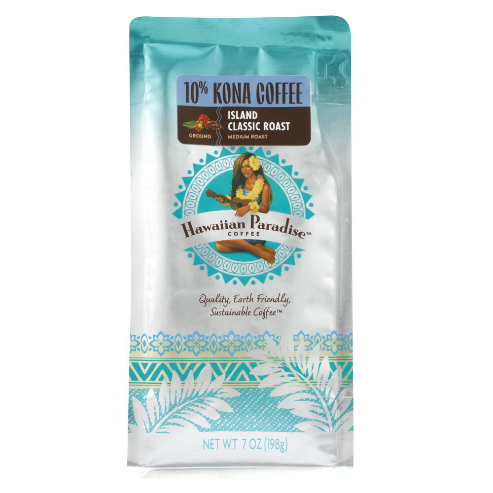 ハワイアンパラダイスコーヒー 10%コナブレンド クラシックロースト