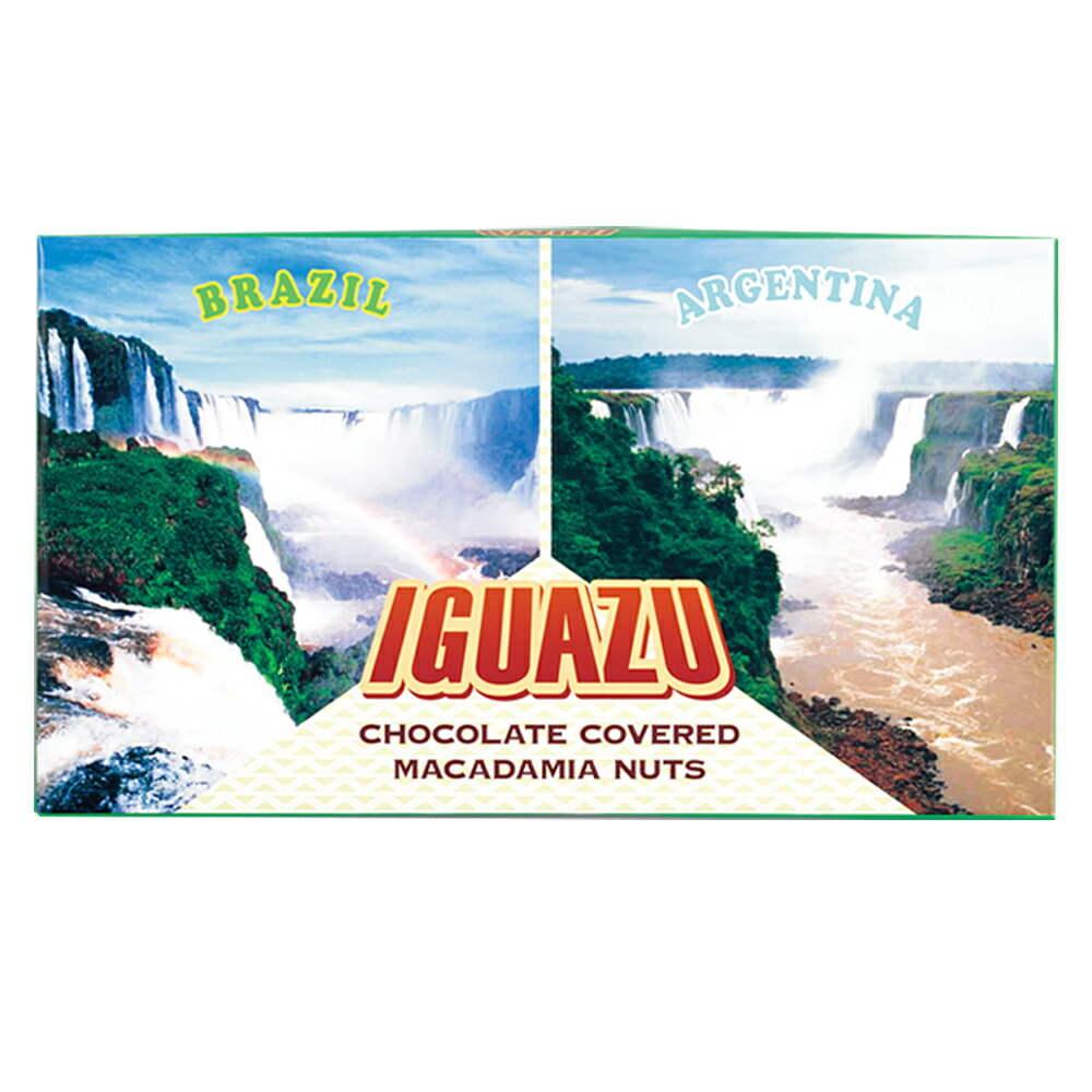 ブラジル アルゼンチン 土産 イグアスの滝 マカデミアナッツチョコレート 1箱【442103】【5400円以上で送料無料】