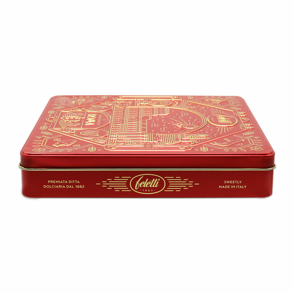 フェレッティ feletti チョコレート3種アソート ローマ レッド缶