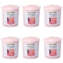 ヤンキーキャンドル YANKEE CANDLE ヤンキーキャンドル サンプラー フレッシュカットローズ 6個セット カメヤマ 癒し アロマキャンドル MADE IN USA