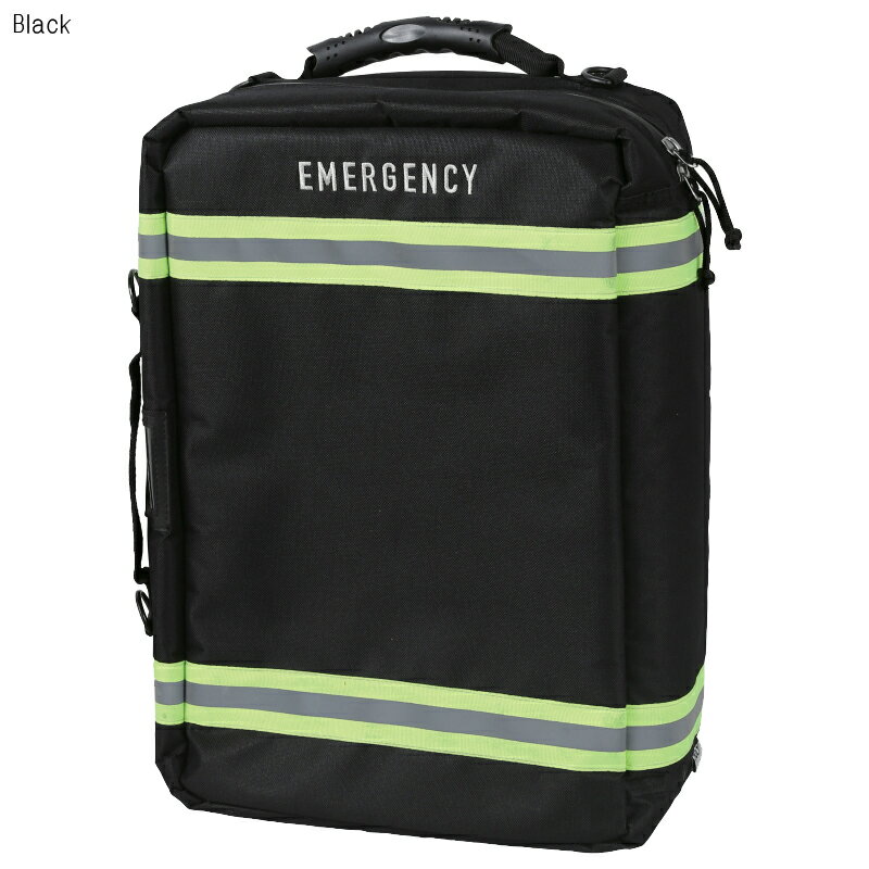 楽天SANYON 34ダルトン DULTON Emergency bag 【ブラック】バッグ 防災バッグ H21-0381BK　メディカルバッグ 救急・消防・軍事 避難時 アウトドアシーン 旅行 多機能