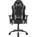 【正規代理店】AKRacing AKR-WOLF-GREY Wolf グレーAKレーシング 肌触りと通気性の良い布地 耐荷重約150kg 椅子 いす チェア オフィス ワーキング 最大180°のリクライニング機能 取り外し可能なヘッドレスト ランバーサポート