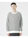 【SALE/30%OFF】ツイーディーステッチングプルオーバー LOVELESS ラブレス トップス ニット ブラウン ホワイト ブラック【RBA_E】【送料無...