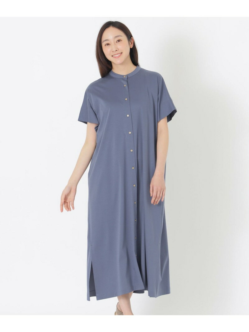 【DRESOPHY】シルキースムースワンピース S.ESSENTIALS エス エッセンシャルズ ワンピース・ドレス ワンピース ブラウン ブルー ブラック【送料無料】[Rakuten Fashion]