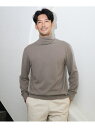 カシミヤシルクタートルニット(MEN'S) S.ESSENTIALS エス エッセンシャルズ トップス ニット グレー ブラック【送料無料】[Rakuten F...