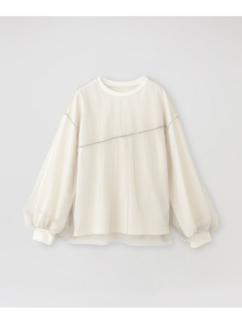 Rakuten - 【SALE／30%OFF】レイヤードシアープルオーバー LOVELESS ラブレス トップス カットソー・Tシャツ ホワイト ブルー【RBA_E】【送料無料】[Rakuten Fashion]