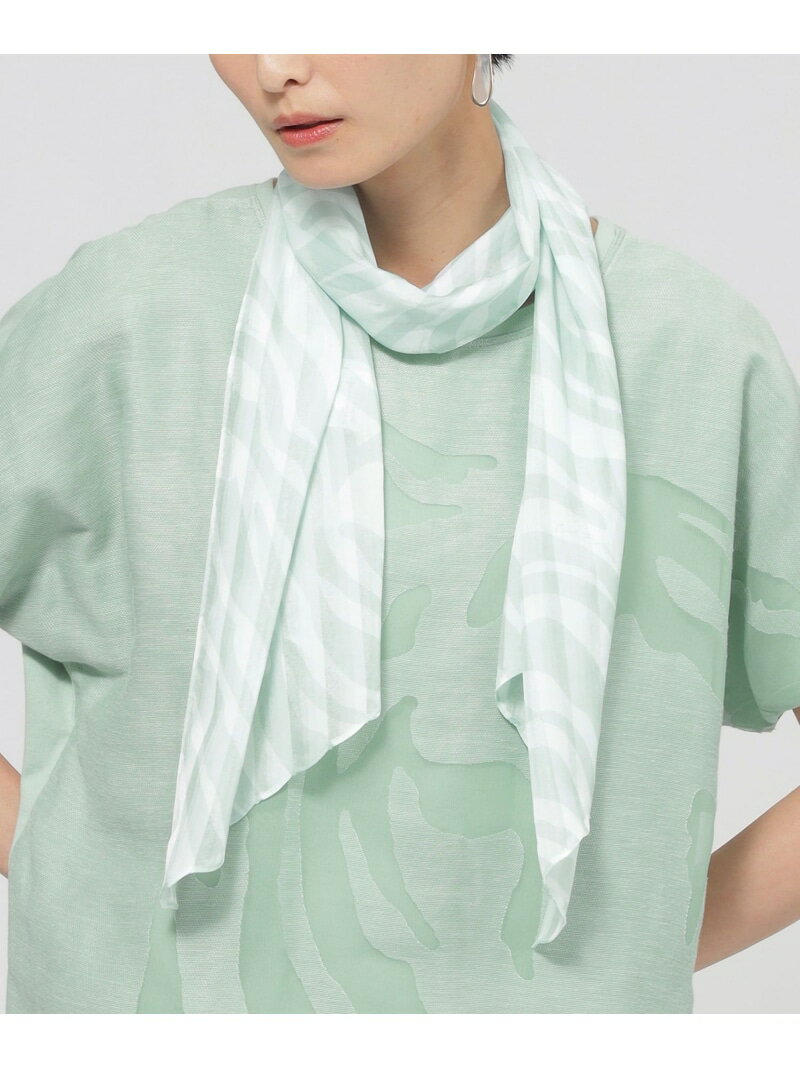 【SALE／22%OFF】【ウォッシャブル】接触冷感ストール EVEX by KRIZIA エヴェックス バイ クリツィア ファッション雑貨 マフラー・ストール・ネックウォーマー ベージュ【RBA_E】【送料無料】[Rakuten Fashion]