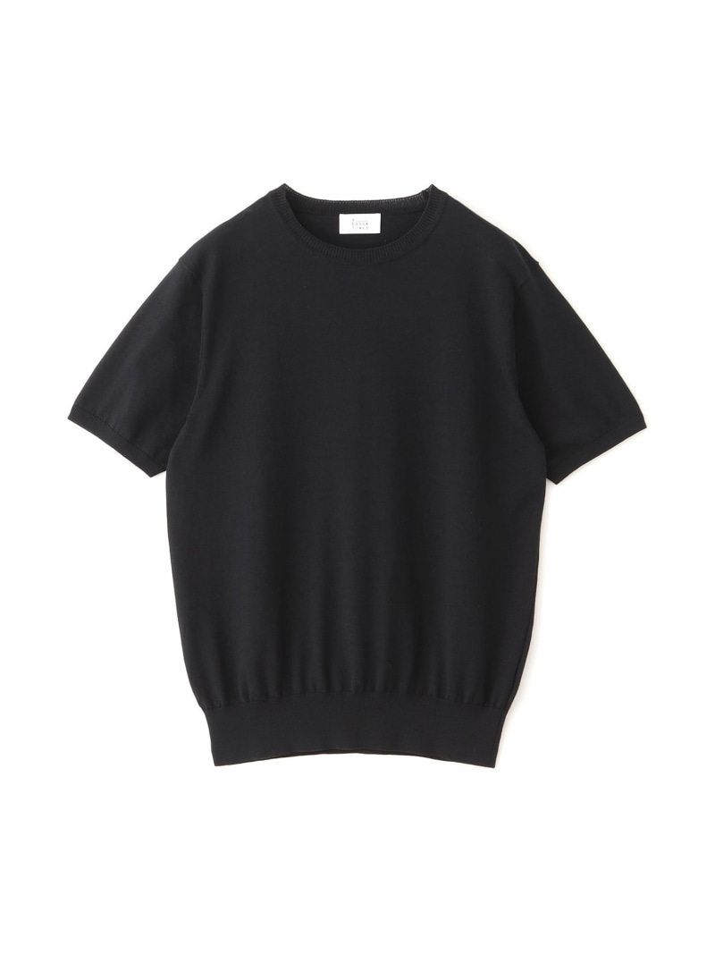 Rakuten - 【SALE／46%OFF】コットンニットプルオーバー S.ESSENTIALS エス エッセンシャルズ トップス ニット ブラック ブルー【RBA_E】【送料無料】[Rakuten Fashion]