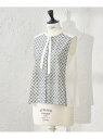 【WEB・一部店舗限定】【ATELIER COLLECTION】 LIBERTY刺繍パレットデシンブラウス AMACA アマカ トップス シャツ・ブラウス ブラ...