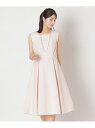 【SALE/30%OFF】シアサッカー ストライプワンピース TO BE CHIC トゥー ビー シック ワンピース・ドレス ワンピース ピンク ネイビー【RB...