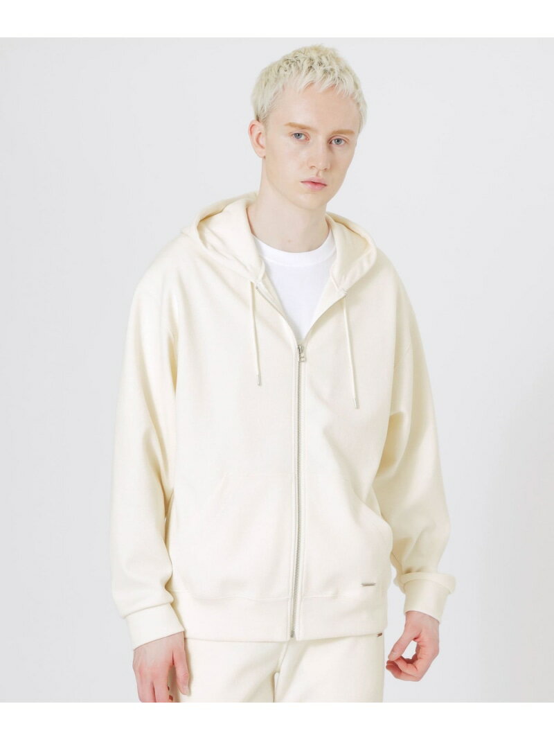 【SALE／30%OFF】【ブラックはSafari Lounge別注カラー】ブークレダンボールジップアップパーカー LOVELESS ラブレス トップス パーカー・フーディー ホワイト グリーン【RBA_E】【送料無料】[Rakuten Fashion]