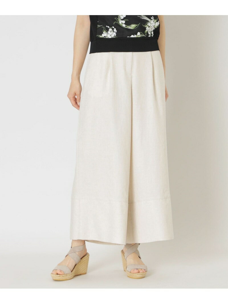 【SALE／30%OFF】アイアスストレッチ ワイドパンツ TO BE CHIC トゥー ビー シック パンツ その他のパンツ ホワイト ブラック グリーン【RBA_E】【送料無料】[Rakuten Fashion]