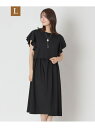 【L】マルチウェイ ジャージワンピース TO BE CHIC サンヨー エルサイズ ワンピース・ドレス ワンピース ブラック【送料無料】[Rakuten Fas...