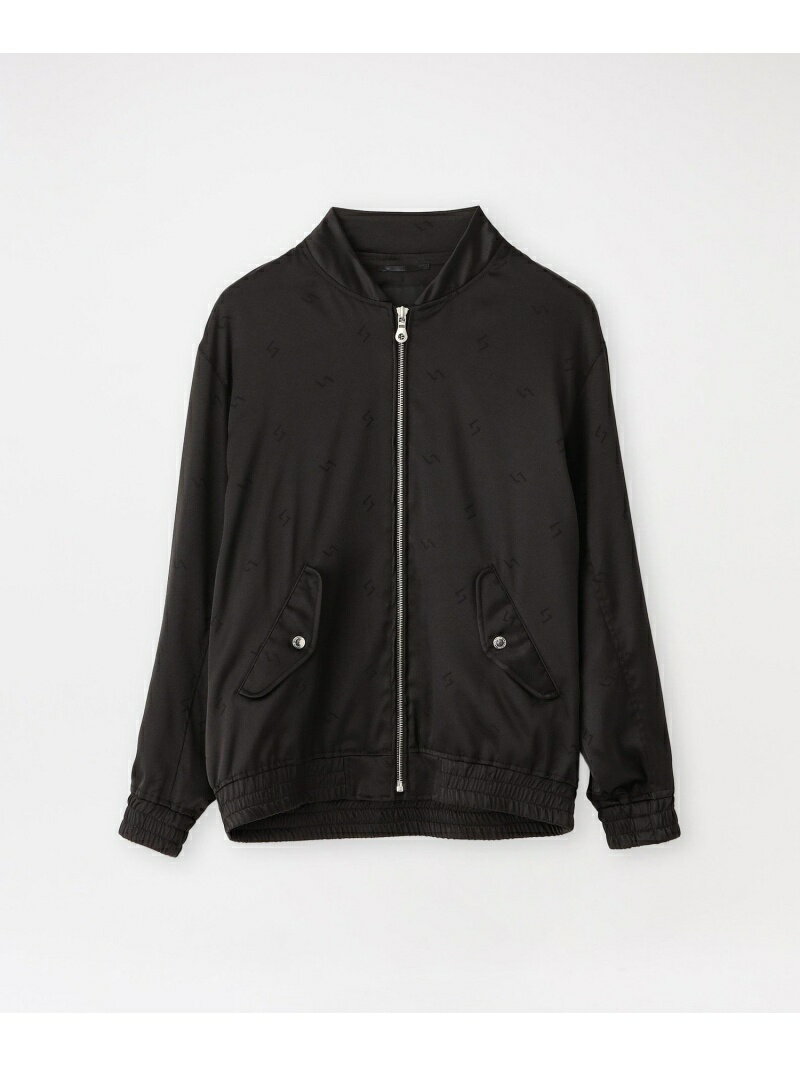 【SALE／30%OFF】スランテッドLジャガード MA-1 LOVELESS ラブレス ジャケット・アウター ブルゾン・ジャンパー ブラック グリーン グレー【RBA_E】【送料無料】[Rakuten Fashion]