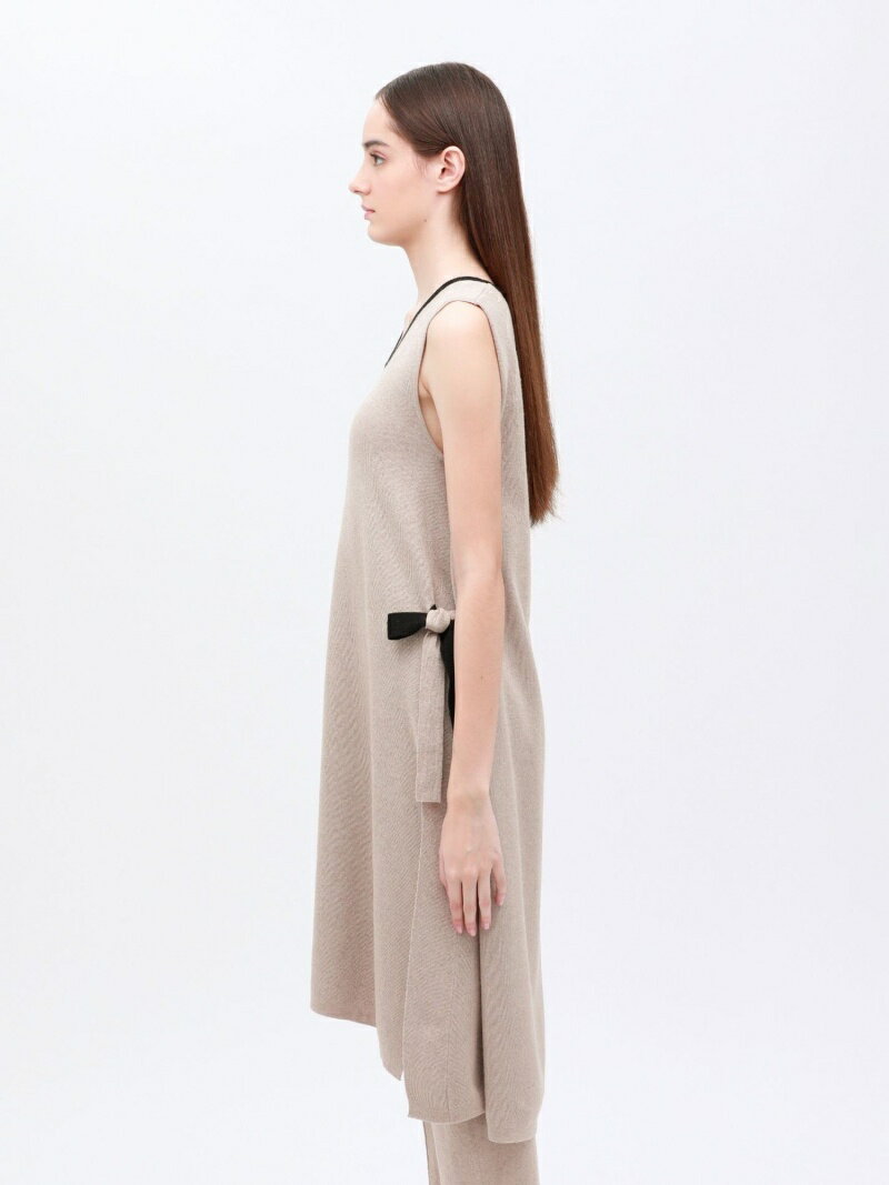 [Rakuten Fashion]【SALE／66%OFF】【otona MUSE掲載商品】Vネック レイヤード ニットドレス LOVELESS ラブレス ワンピース シャツワンピース ベージュ【RBA_E】【送料無料】