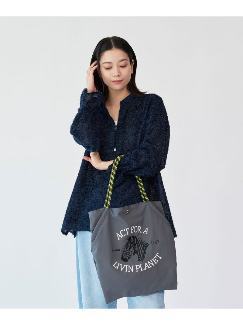Rakuten - 【SALE／42%OFF】【1枚で決まる】【ウォッシャブル】ヘアリ-ジャカードブラウス EVEX by KRIZIA エヴェックス バイ クリツィア トップス ニット ネイビー ホワイト【RBA_E】【送料無料】[Rakuten Fashion]