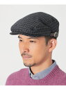 【SALE/33%OFF】ブリティッシュチェックハンチング THE SCOTCH HOUSE ザ・スコッチハウス 帽子 ハンチング・ベレー帽 ブラウン ブルー【...