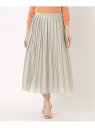 【SALE/27%OFF】シアープリーツスカート S.ESSENTIALS エス エッセンシャルズ スカート その他のスカート ベージュ パープル グリーン【R...