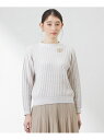 【SALE/25%OFF】コットンコードプルオーバーニット AMACA アマカ トップス ニット ブラック ベージュ【RBA_E】【送料無料】[Rakuten ...