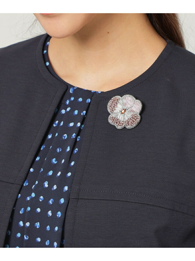 【SALE／33%OFF】◆◆フェルトフラワーブローチ TRANS WORK トランスワーク アクセサリー・腕時計 ブローチ・コサージュ・バッジ ピンク パープル ベージュ【RBA_E】[Rakuten Fashion]