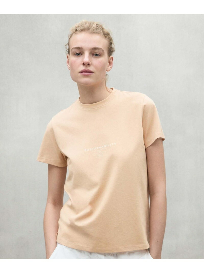 Rakuten - SALCE メッセージ Tシャツ / SALCEALF T-SHIRT WOMAN ECOALF エコアルフ トップス カットソー・Tシャツ オレンジ ホワイト イエロー【送料無料】[Rakuten Fashion]