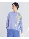 【SALE/21%OFF】23AW*Wings掲載*【80周年記念アイテム】スノーレオパードボトルネックインターシャニット EVEX by KRIZIA エヴェ...