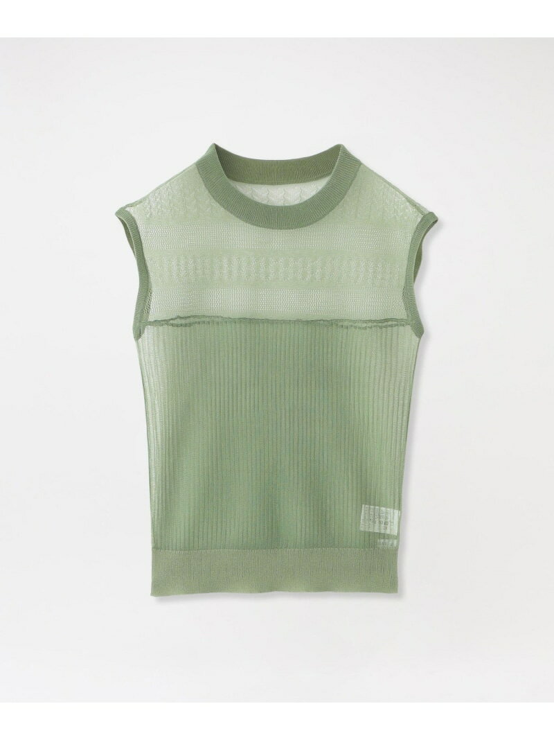 【SALE／47%OFF】シアーフレンチプルオーバー LOVELESS ラブレス トップス ニット グリーン ブラック レッド イエロー【RBA_E】【送料無料】[Rakuten Fashion]