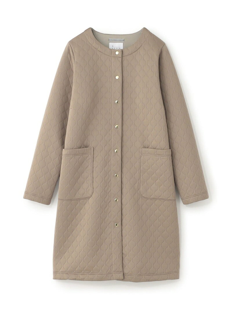Rakuten - 【SALE／36%OFF】キルティングコート S.ESSENTIALS エス エッセンシャルズ ジャケット・アウター ブルゾン・ジャンパー グリーン ブラウン【RBA_E】【送料無料】[Rakuten Fashion]